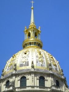 The dome of the chapel at the Musée de l'Armée.