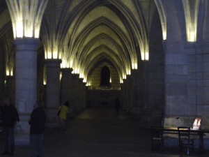 The Hall of Guards inside the Conciergerie