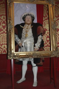 King Henry VIII, father of Queen Elizabeth I.